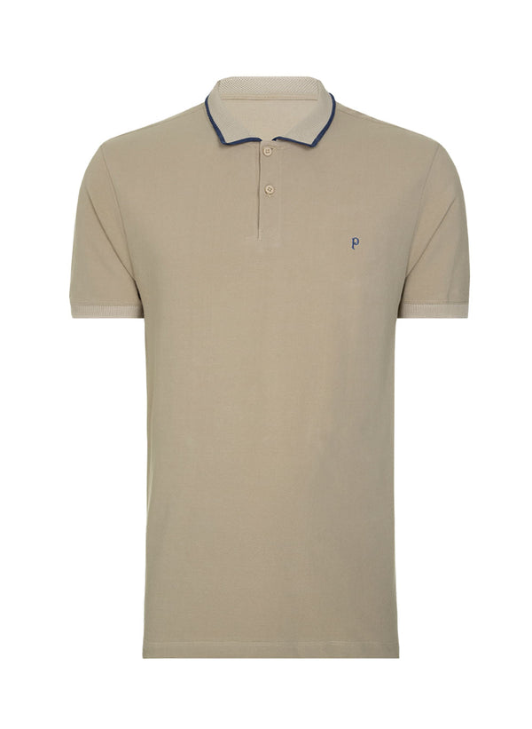 Polo Abel Ferreira Palestra 1914 Piquet com Gola Jacquard