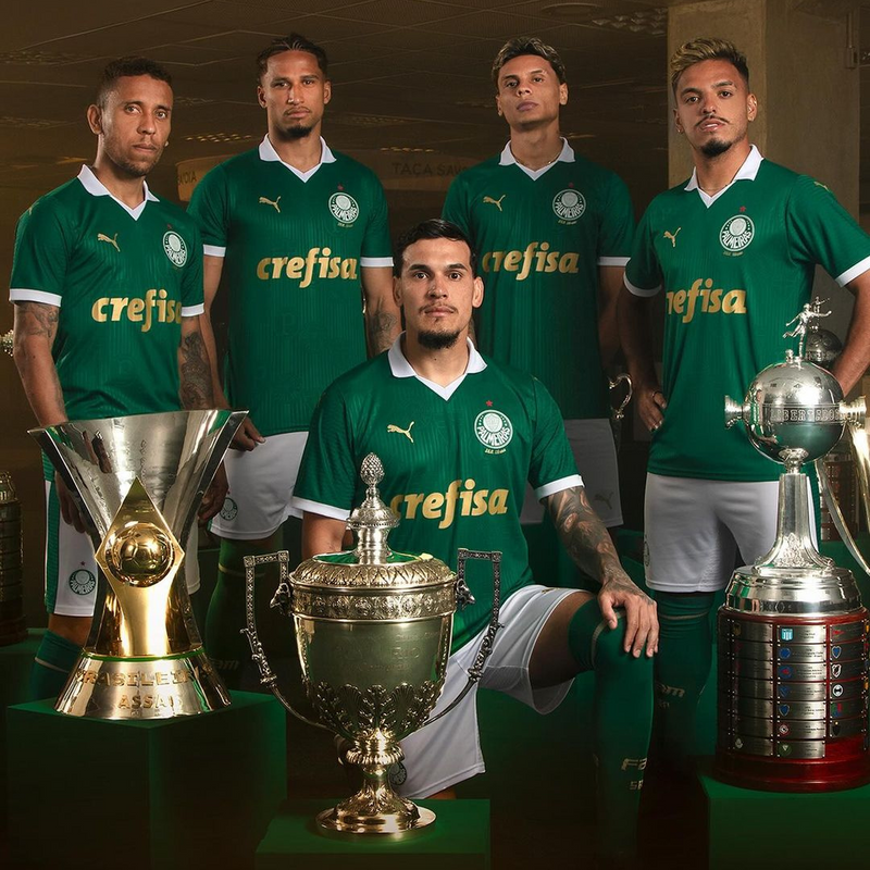 KIT VERDE E BRANCO ALVIVERDE - EDIÇÃO EXCLUSIVA COM 2 CAMISAS PALMEIRAS 24/25!