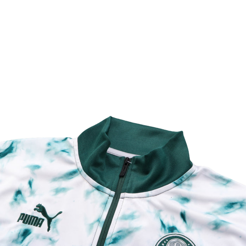Conjunto Palmeiras Puma Zíper Longo Verde